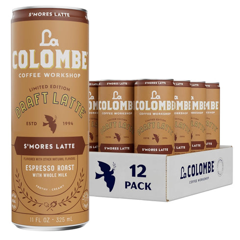 La Colombe Coffee, S'mores Latte, Cold Brew Draft Latte, 11 fl oz