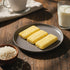 56% 24 Count 2 Pack MILK CLASSIC Korean Milk Cracker Oven Baked Non-Fried Rice Crackers, Individually Wrapped Crispy
