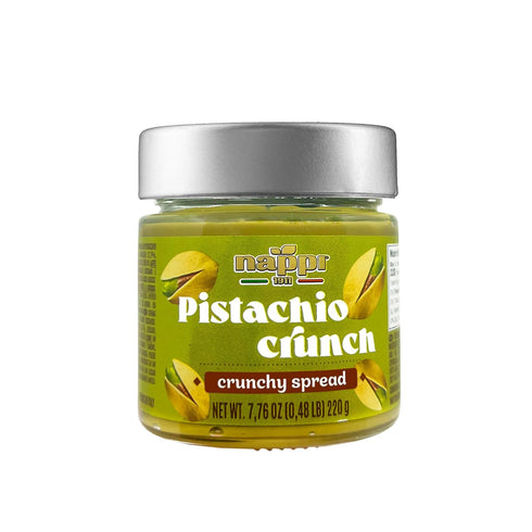 Crunchy Pistachio Butter, 7.5 oz, Sweet Spreadable Pistachio Cream with a Crunch,