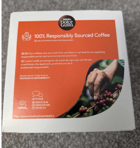 16 Pack 3 Nescafe Dolce Gusto Coffee Pods, Caramel Macchiato, capsules