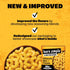 24g 11 oz (Pack 6) Born Simple Ready to Eat Meals with Sporks, Ultimate Mac and Cheese, Improved Recipe - Protein