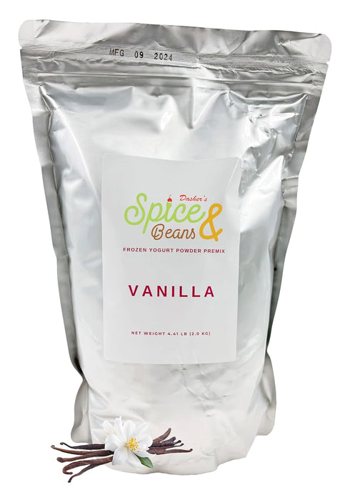 Frozen Yogurt Pre Mix Dasher's Spice & Beans | Gluten Free &