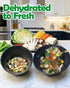 14oz 12 Dried Ramen Toppings Vegetable Mix - Veggie Blend with Superfood Goji & White Mushroom, Natural Umami
