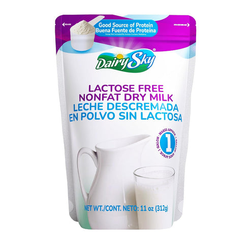 DairySky Lactose Free Milk Powder 11 Oz - Non GMO Fat Free