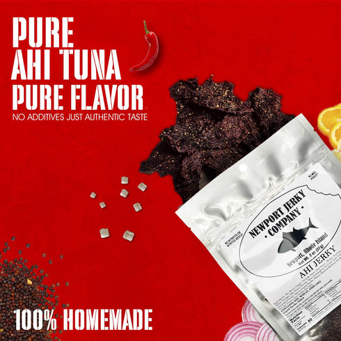 NEWPORT JERKY COMPANY Ahi Tuna Jerky by