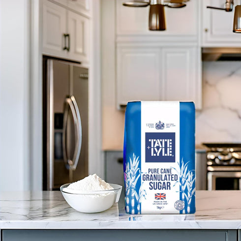 Tate & Lyle (1Kg) Pack 2 Fairtrade Granulated Pure Cane Sugar