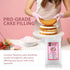 2.2 lbs (1 Soeos Lychee Flavored Coconut Jelly Strips, Kg), Lychee Jelly for Boba Tea, Sweet and Chewy Tropical Snack