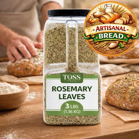 3 LB TOSS Dried Rosemary Leaves, Herbs Perfect for Seasoning and Spices Blends for Grilling and Cooking
