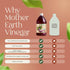 (1/64oz) Mother Earth, Organic Red Wine Vinegar with The Mother, Fresh Pressed Organic Cabernet Grapes, ORWV, RWV, Raw