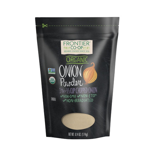 Frontier Co-op Organic White Onion Powder, 6.14oz