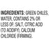4 oz 12 Pack CHI-CHI'S Diced Green Chile Peppers, Can