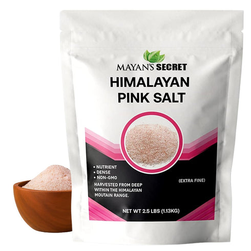 Mayan's Secret - Himalayan Pink Salt 2.5 lbs Extra Fine Grain |