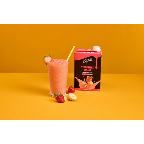 48 (Pack 1) DaVinci Gourmet Strawberry Banana Smoothie, Fluid Ounces