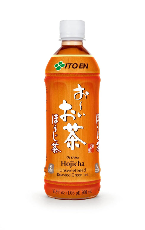 Ito En Oi Ocha Unsweetened Roasted Green Tea, 16.9 Fluid Ounce (Pack