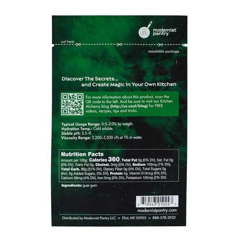 Pure Guar Gum, Non-GMO Vegan, OU Kosher Certified, 50g/2oz