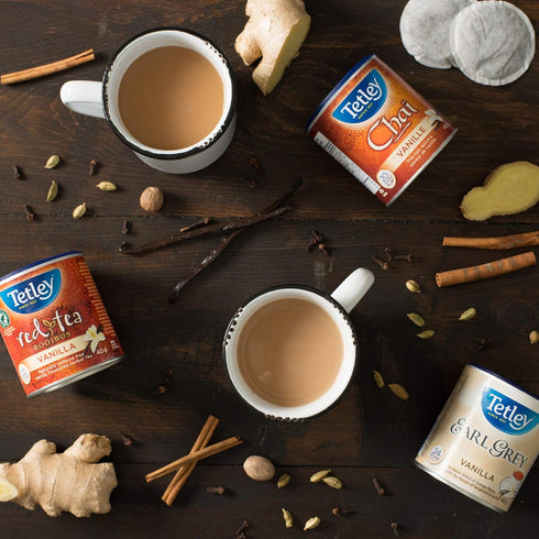 Tetley Tea Earl Grey Vanilla, 24 Round Tea Bags