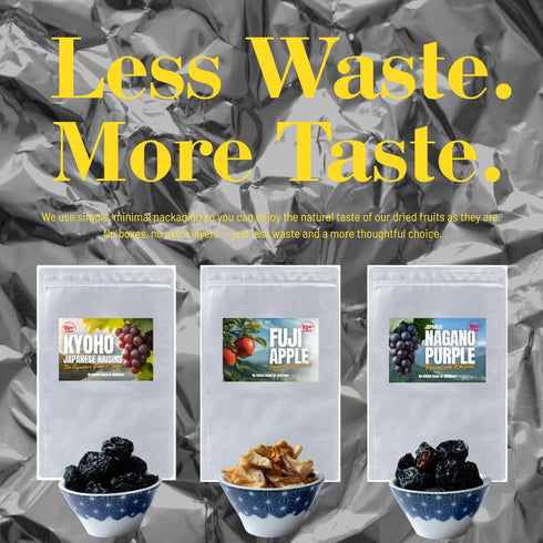 (8.8oz) Premium Japanese Dried Giant Grapes (Kyoho) - Authentic Soft Texture & Intense Flavor - Exquisite Jumbo Raisins