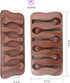 Set Chocolate Spoon Silicone Molds for Chocolate & Peppermint Candy Perfect for Cocoa Bombs and Hot Chocolate Bombs