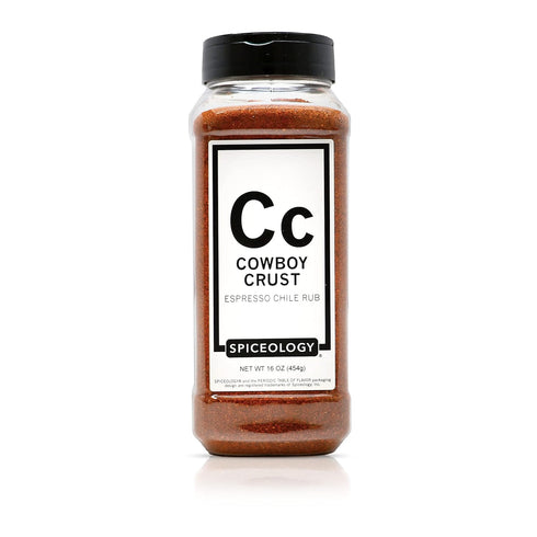 Spiceology Cowboy Crust Espresso Chile Seasoning Bold Coffee Spice Blend & Dry