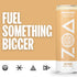 12 (Pack 12) ZOA Zero Sugar Energy Drinks - Pineapple Coconut | Healthy Energy Formula with Natural Caffeine, Daily