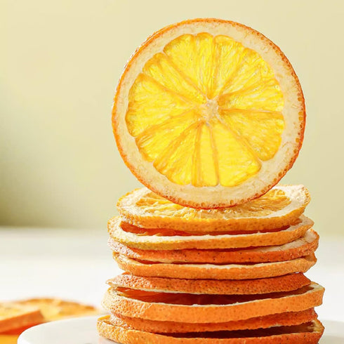 17.6oz(500g) TXDYNLLK Dried Orange Slices Dehydrated Oranges for Vibrant Cocktails, Festive Christmas Decor, Aromatic