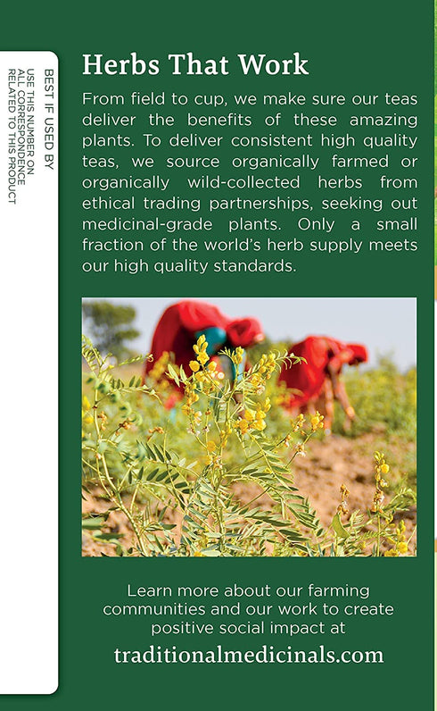 16 (Pack 2) Traditional Medicinals Tea, Organic Dandelion Leaf and Root Tea, Bags