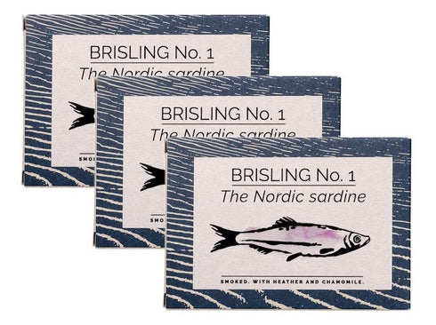 Fangst Brisling No. 1 | Tinned Nordic Sardines Smoked with Heather &