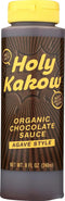 Holy Kakow Organic Chocolate Sauce 8oz - Chocolate Syrup, Organic, Sugar Free, Sweetened with Agave