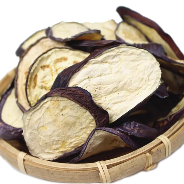 laweny Dried eggplant slices 100g Sun-dried eggplant slices Dehydrated dried vegetables