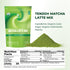 (35.27 Tenzo Matcha Green Tea Powder, Organic Cafe Sweetened Matcha Latte Green Tea Powder, Ceremonial Barista Crafted