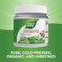 16 Nature's Way USDA Organic Extra Virgin Coconut Oil- Pure, Cold-Pressed, Non-GMO, Ounces