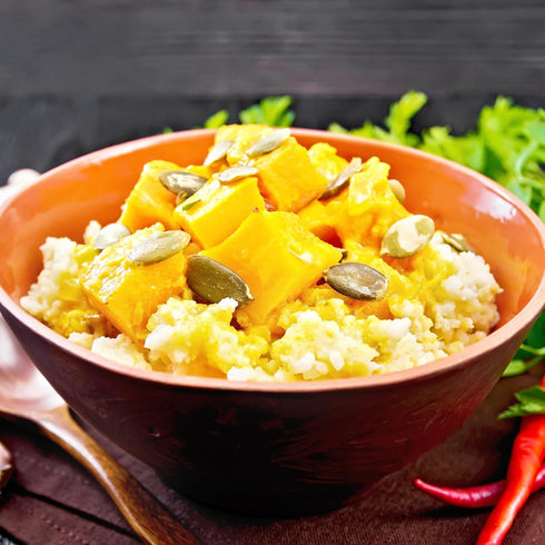 (6 lb) Pure Original Ingredients Hulled Millet Whole Grain, Hulled & Ready To Cook, Healthy Substitute For Rice