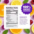 2 lb Cambie Fruit Slices Candy, of Assorted Fruit Slices Jelly Candy in Five Mouth-Watering Flavors - Cherry, Orange