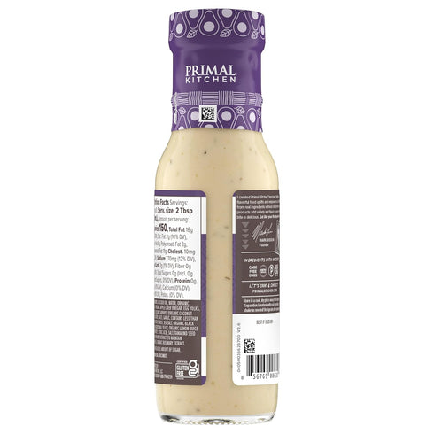 Whole30 8 Primal Kitchen Caesar Salad Dressing & Marinade made with Avocado Oil, Approved, Paleo Friendly, and Keto