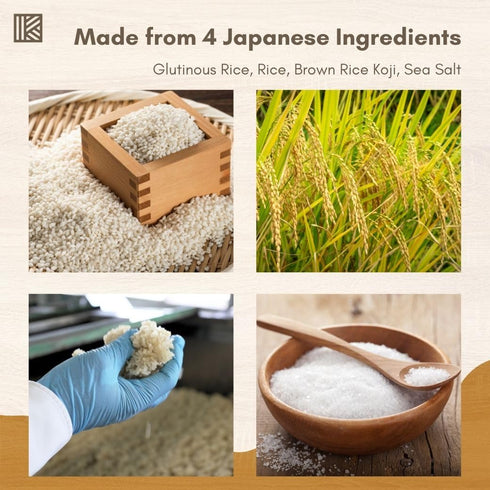 16.9 oz (500ml) Kawashimaya Brown Rice Mirin Cooking Wine, Japanese Traditional Sweet Rice Seasoning, Made in Japan fl