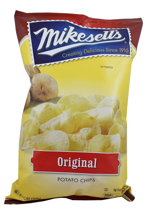 Mikesells Original Potato Chips 9.5 Oz