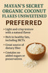 1 Lb 1 LB) USDA Certified Organic Coconut Flakes Unsweetened -Perfect for Baking | Making Coconut Milk (Coconut Flakes