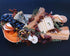 Pack 4, 6 Oz Rustic Bakery Handmade Sourdough Flatbread - Olive Oil & Sel Gris - Sea Salt Charcuterie Crackers