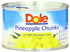 Dole Pineapple Chunks In 100% Pineapple Juice, 8-Ounce Cans (Pack of 24)