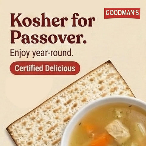 Goodman's 2.75 oz. Pack 6. Onion Soup & Dip Mix Kosher For Passover