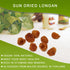 100% Packed Longan-1 Natural Dried Longan Fruit Fruit Meat,Thailand sun dried longan,/ in USA (Dried Pound)