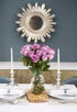 12 KaBloom - Bouquet of Fresh Purple Roses (Farm-Fresh, Long-Stem) with Vase - Fresh Flowers for Birthday, Valentine's