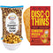 Crunchy Snack Bundle Disc-O Thins Cheese Pizza Wheat Crackers (96 Pcs) +