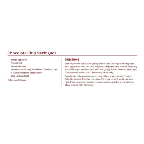 24 Oz Packaging Amazon Grocery, Semi-Sweet Chocolate Chips, (Previously Amazon Fresh May Vary)