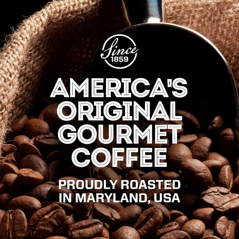 24 (Pack 1), 100% Eight O'Clock Coffee The Original, Medium Roast, Whole Bean Coffee, Ounce of Arabica, Kosher