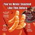 2.64 oz (Pack 20) Nongshim Shrimp Crackers, Gochujang Flavor, Crispy Baked Korean Snack, Bags