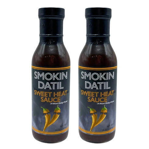 Smokin Datil Sweet Heat Hot Sauce - Datil Pepper Sauce -14 oz.