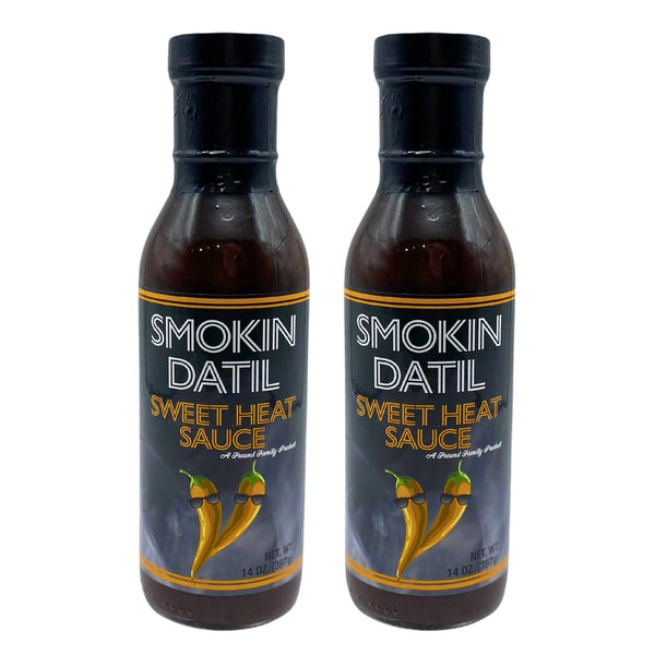 Smokin Datil Sweet Heat Hot Sauce - Datil Pepper Sauce -14 oz.