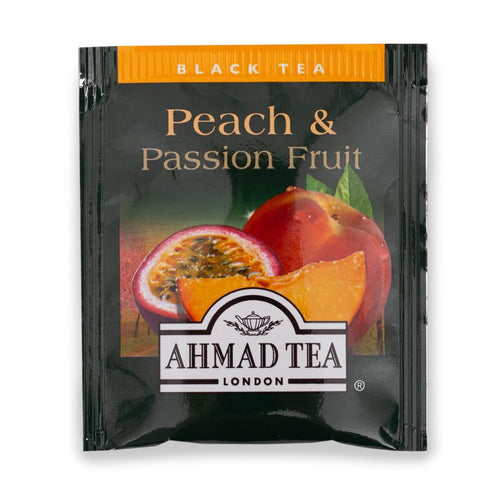 20s Ahmad Tea of London Peach & Passion Fruit Tea Bags Box