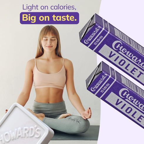 24 Count Choward's Violet Mints Candy - Gift Edition, | Floral-Flavored Treats for a Sweet Celebration!
